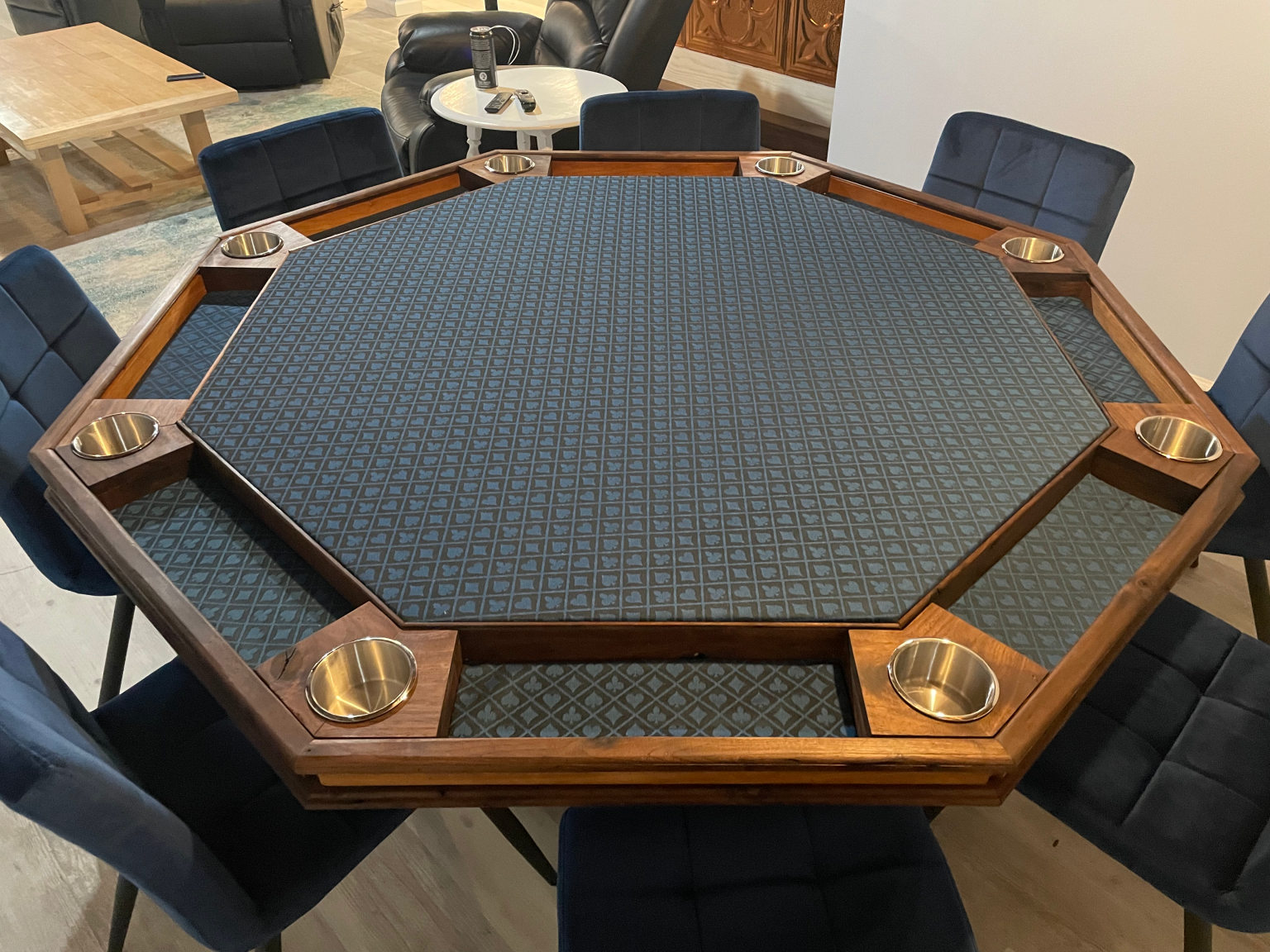 Poker Table — handmade by Mad Cedar Woodworks